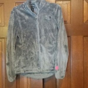 Brand new North Face Jacket w/breast cancer logo